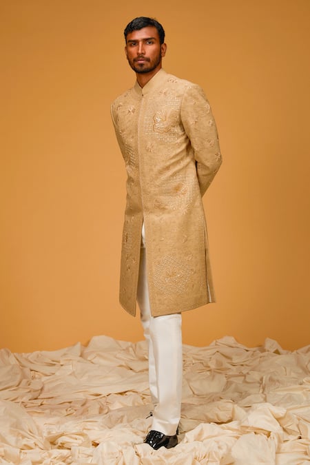 Rohit Bal Resham Thread Embroidered Sherwani 