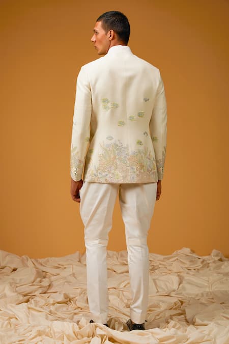 Rohit Bal Seaworld Embroidered Bandhgala 