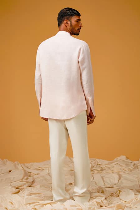 Rohit Bal Apple Embroidered Shirt 