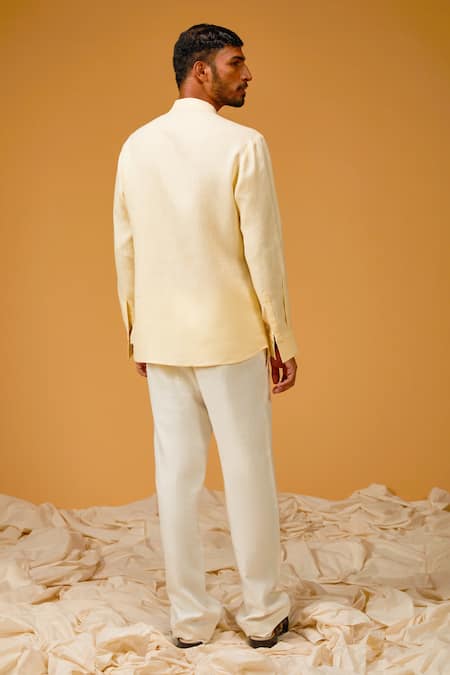 Rohit Bal Pomegranate Embroidered Shirt 