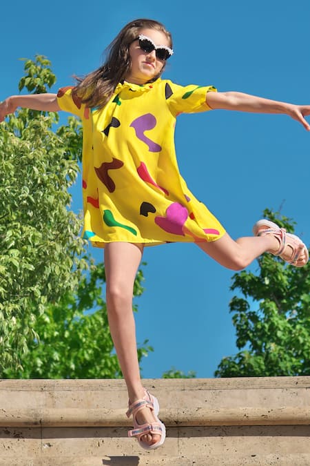 Anaario Multicolor Swirl Print Dress 