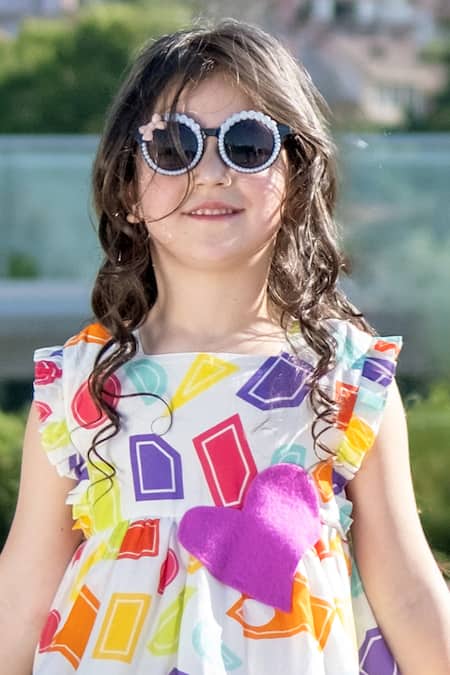 Anaario Abstract Pattern Dress 