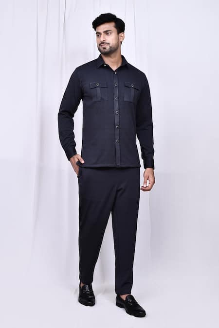 Arihant Rai Sinha Solid Shirt & Pant Set 