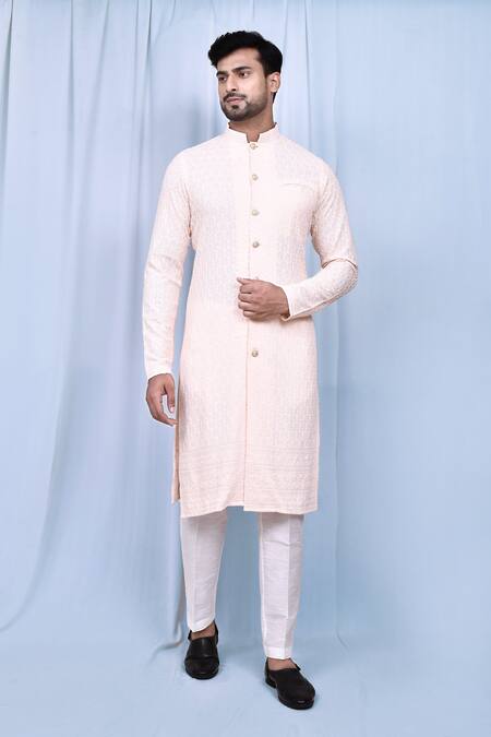 Arihant Rai Sinha Bullian Bloom Embroidered Kurta With Pant 