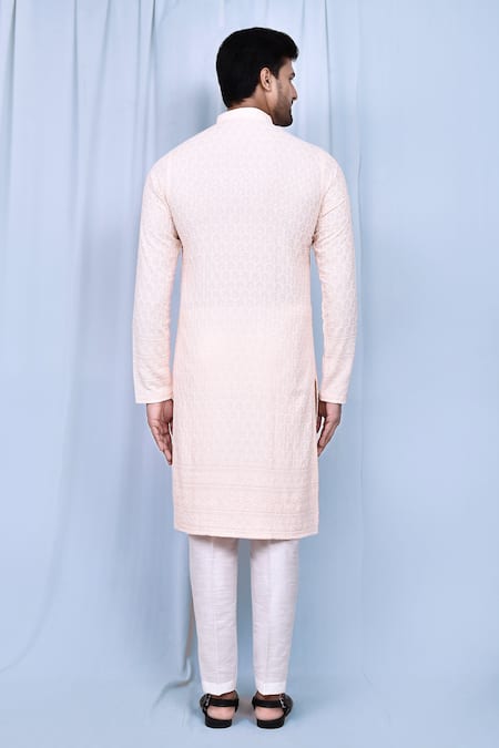 Arihant Rai Sinha Bullian Bloom Embroidered Kurta With Pant 