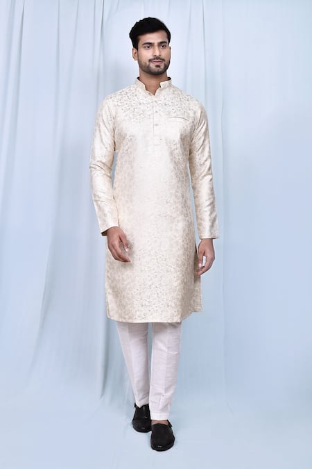 Arihant Rai Sinha Gulshan Woven Kurta With Pant 