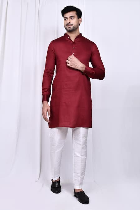 Arihant Rai Sinha Solid Kurta With Pant 