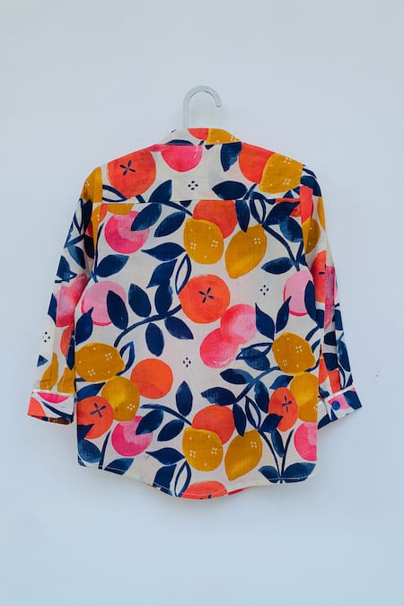 Orcr Floral Print Shirt 