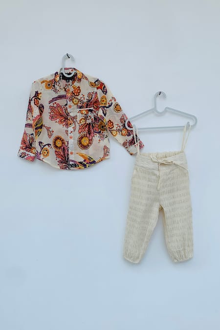 ORCR Garden Print Shirt & Pant Set 