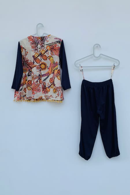 Orcr Printed Tunic & Pant Set 