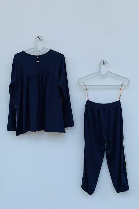 Orcr Flower Print Tunic & Pant Set 