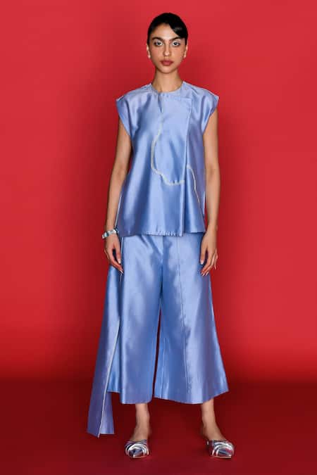 FEBO6 Elemental Solid Top & Pant Co-Ord Set 