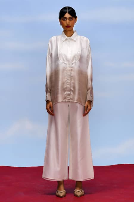 Febo6 Solid Wide-Leg Pant 