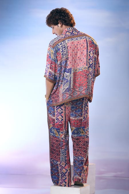 Nikita Mhaisalkar X AZA Fleur Carpet Print Shirt With Pant 