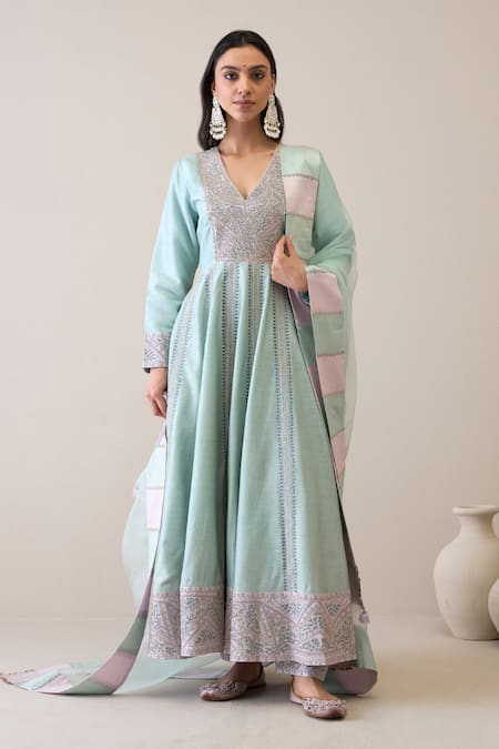 Ridhimaa Gupta Haneen Embroidered Anarkali Set 