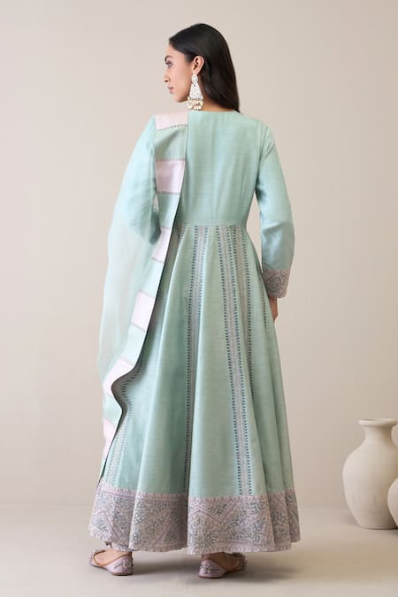 Ridhimaa Gupta Haneen Embroidered Anarkali Set 