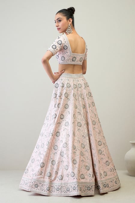 Ridhimaa Gupta Zainab Embroidered Lehenga Set 