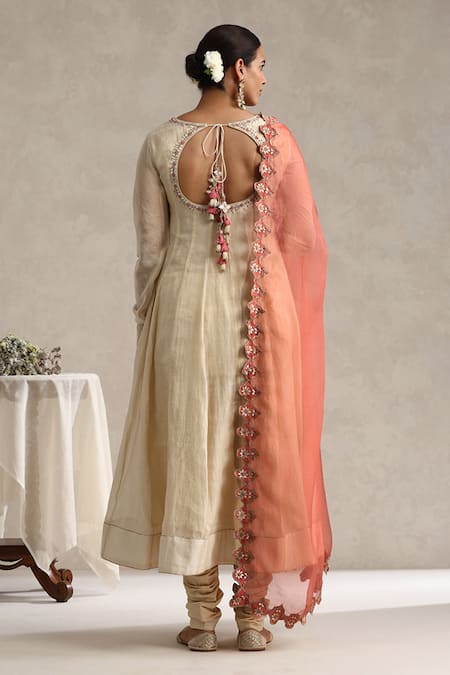 Weaver Story Hand Embroidered Gota Patti Work Anarkali Set 