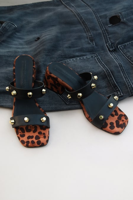 PHENOMINAAL Leopard Pattern Heels 