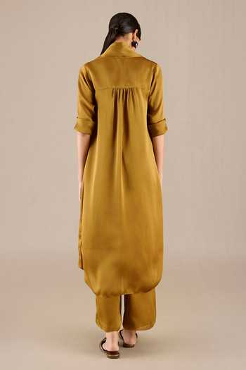 Shop Ampm Brown Organza Sweetheart Neck Plain Cape Textured Leotard Set at Aza Fashions Shop_Ampm_Brown Organza Sweetheart Neck Plain Cape Textured Leotard Set_at_Aza_Fashions