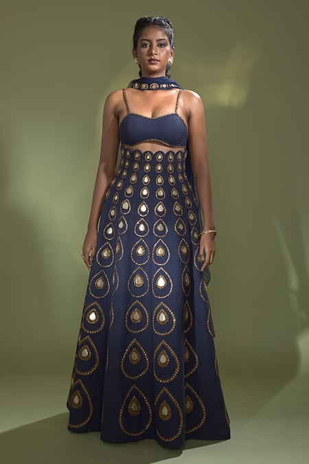 Aurul Bead Embellished Lehenga Set 