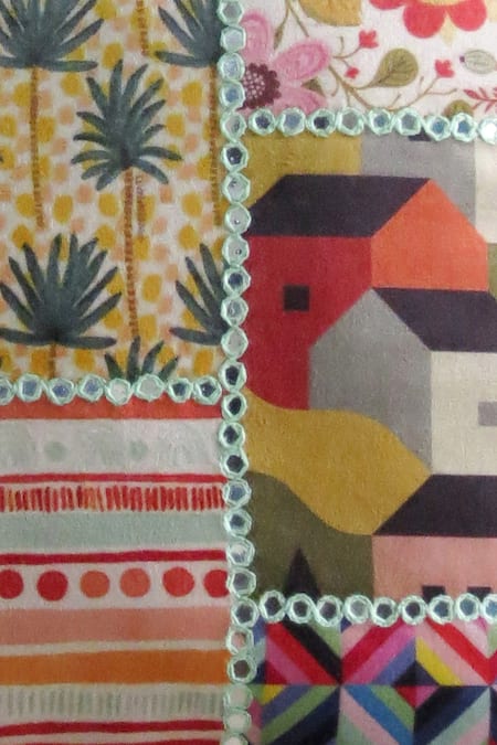 Buy Mid July Home Multi Color Velvet Abstract, Mirror, Thread Embroidered Cushion Cover 2 Pcs Set Online at Aza Fashions Buy_Mid July Home_Multi Color Velvet Abstract, Mirror, Thread Embroidered Cushion Cover 2 Pcs Set_Online_at_Aza_Fashions