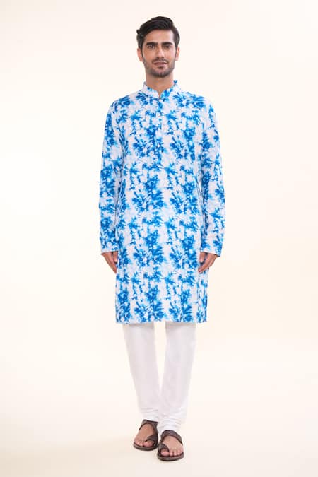 Arihant Rai Sinha Tie Dye Magic Print Kurta 