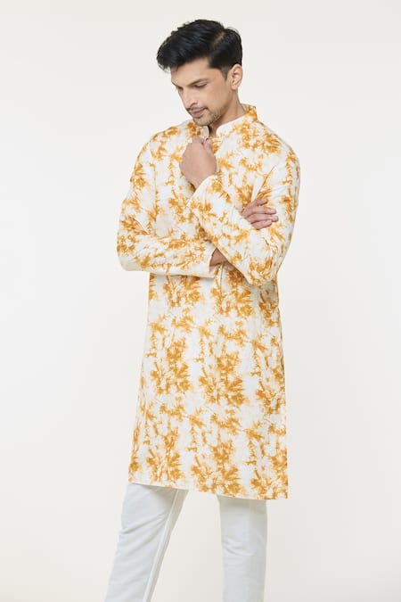 Arihant Rai Sinha Abstract Print Kurta 