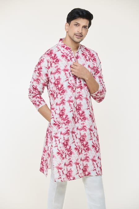 Arihant Rai Sinha Straight Printed Kurta 