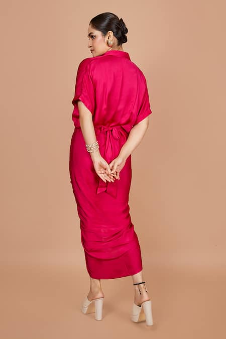 Vishwa By Pinki Sinha Solid Shirt Dress 