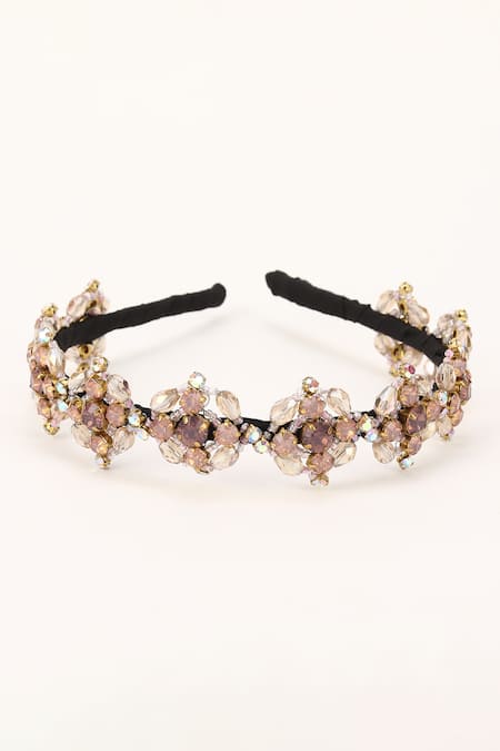 Born Flash Mistletoe Crystal & Bead Embellished Hairband 