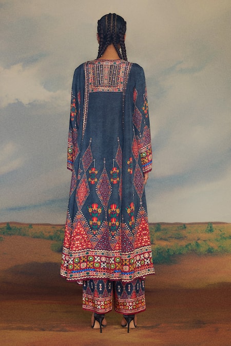 Rajdeep Ranawat Anisha Embroidered Anarkali 