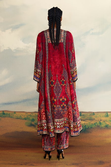 Rajdeep Ranawat Anisha Embroidered Anarkali 