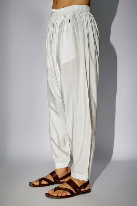 Nadima Saqib Black Silk Zari, Sequins Embroidered Kurta Online at Aza Fashions Nadima Saqib_Black Silk Zari, Sequins Embroidered Kurta _Online_at_Aza_Fashions