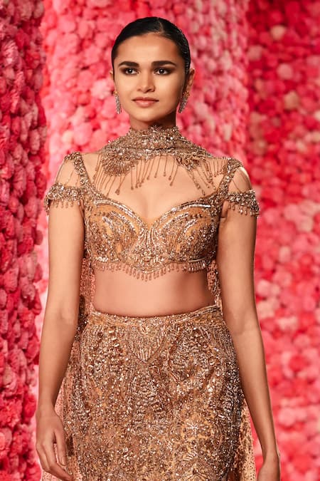 Dolly J Thea Embellished Mermaid Lehenga Set 