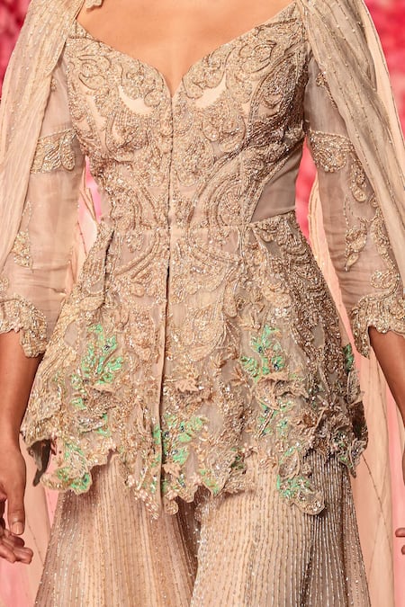 Dolly J Noemie Crystal Embellished Kurta Sharara Set 