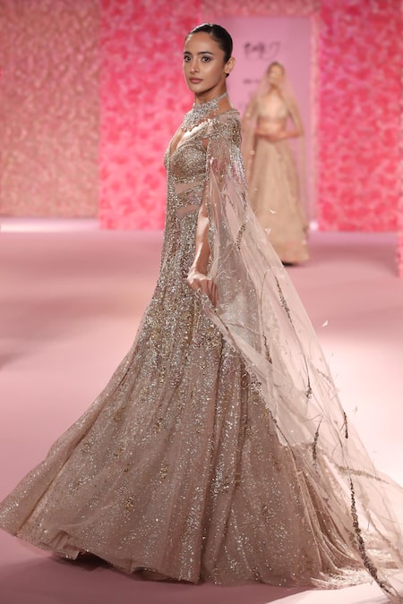 Dolly J Elise Embroidered Jacket & Lehenga Set 