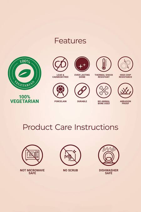 Vola_Pink Porcelain Blooming Dalhia Pattern Mugs - Set Of 6_at_Aza_Fashions