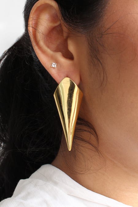 Heena Mittal Cone Shaped Earrings 