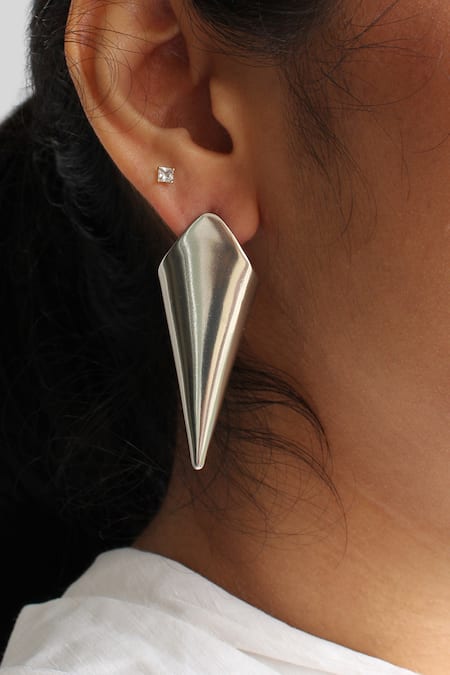 Heena Mittal Cone Shaped Earrings 