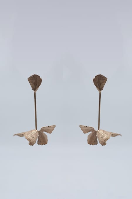 Heena Mittal Fiore Persannes Petal Dangler Earrings 