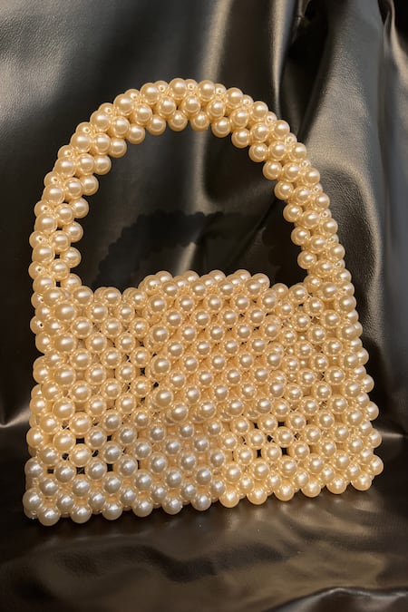 RUBILON Pearl Embellished Bag 