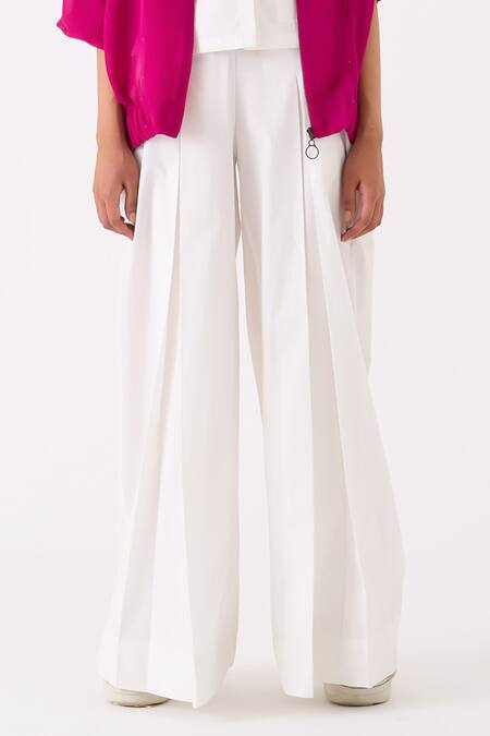 Three Pink Jacket Organza Applique Floral Round Collar And Pant Set Online at Aza Fashions Three_Pink Jacket Organza Applique Floral Round Collar And Pant Set _Online_at_Aza_Fashions