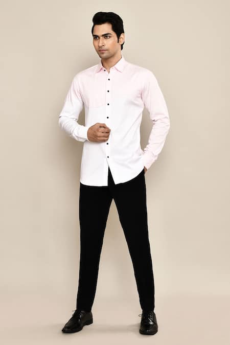 Arihant Rai Sinha Color Block Shirt 