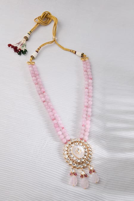 Joules By Radhika Kundan Polki Embellished Necklace 