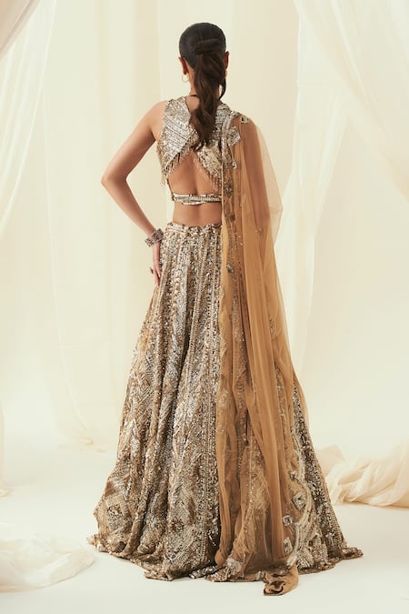Rococo Amire Embroidered Lehenga Set 