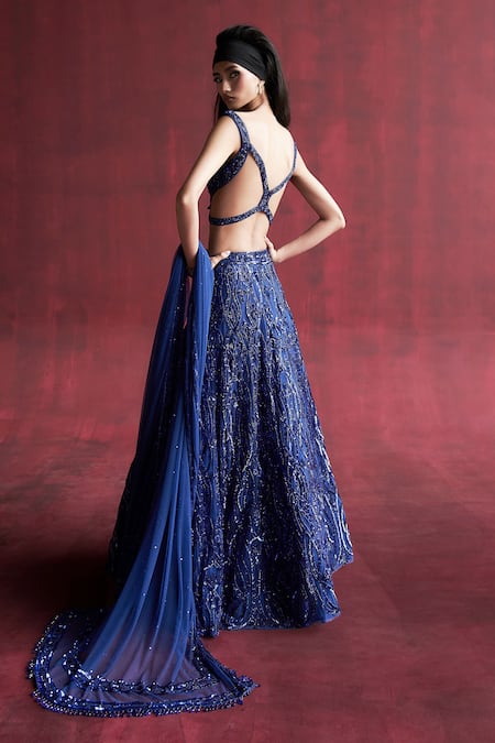 Rococo Nazrin Embroidered Lehenga Set 