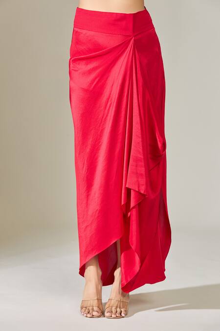 Shop Anamika Khanna Blue One Shoulder Embroidered Cape Skirt Set Online at Aza Fashions Shop_Anamika Khanna_Blue One Shoulder Embroidered Cape Skirt Set _Online_at_Aza_Fashions