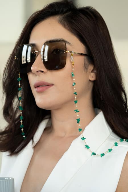 Do Taara Pearl Natural Stone Eyewear Chain 