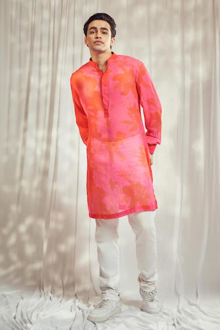 Harshita Singhvi Mellow Bloom Print Kurta 